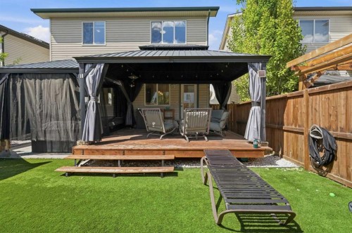 379 Cimarron Boulevard, Okotoks, AB - Outdoor With Deck Patio Veranda With Exterior