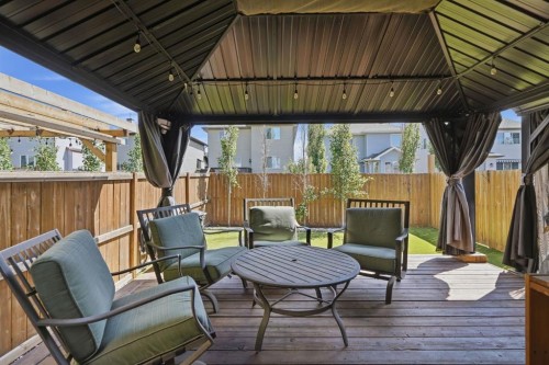 379 Cimarron Boulevard, Okotoks, AB - Outdoor With Deck Patio Veranda With Exterior