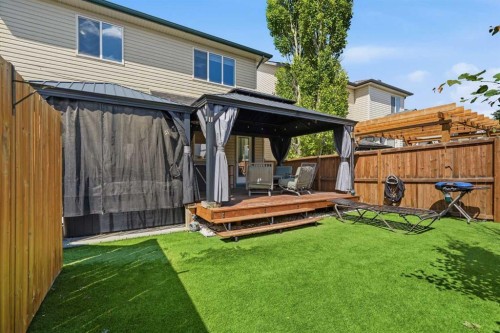 379 Cimarron Boulevard, Okotoks, AB - Outdoor With Deck Patio Veranda With Exterior