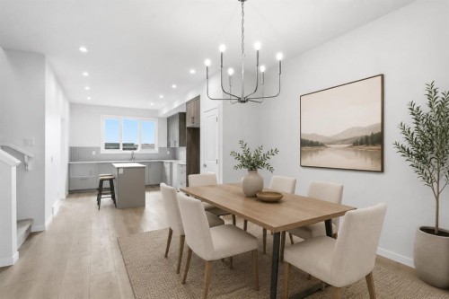 131 Royston Way Nw, Calgary, AB - Indoor Photo Showing Dining Room