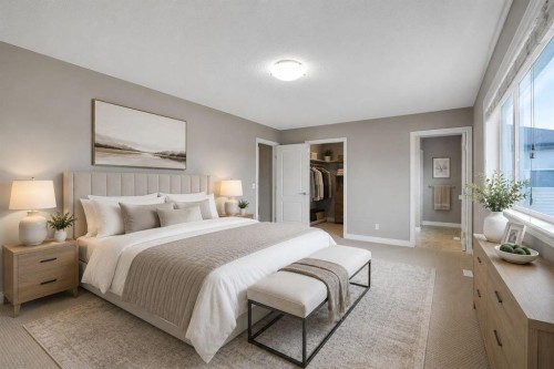 249 Springmere Way, Chestermere, AB - Indoor Photo Showing Bedroom
