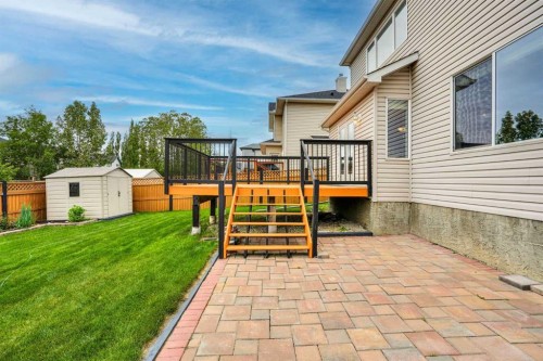 249 Springmere Way, Chestermere, AB - Outdoor With Deck Patio Veranda