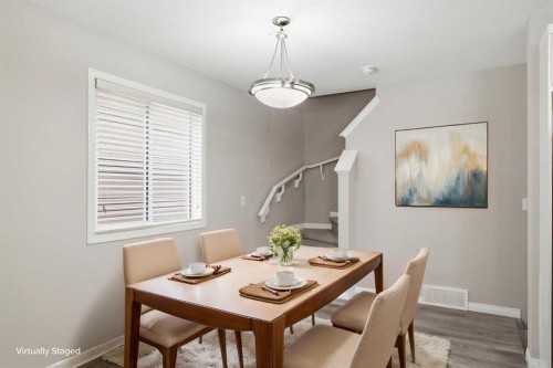 1449 Carrington Boulevard Nw, Calgary, AB - Indoor Photo Showing Dining Room