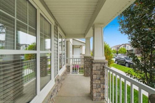 1449 Carrington Boulevard Nw, Calgary, AB - Outdoor With Balcony With Exterior