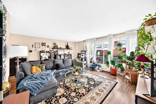 407-903 19 Avenue Sw, Calgary, AB - Indoor Photo Showing Living Room