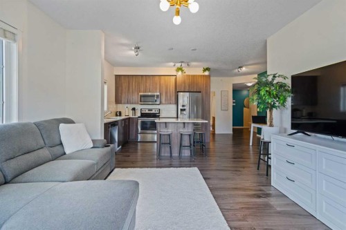 3417-215 Legacy Boulevard Se, Calgary, AB - Indoor Photo Showing Living Room