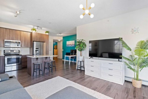 3417-215 Legacy Boulevard Se, Calgary, AB - Indoor Photo Showing Kitchen With Stainless Steel Kitchen