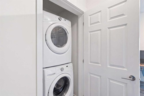 3417-215 Legacy Boulevard Se, Calgary, AB - Indoor Photo Showing Laundry Room