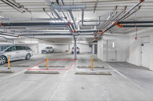 3417-215 Legacy Boulevard Se, Calgary, AB - Indoor Photo Showing Garage