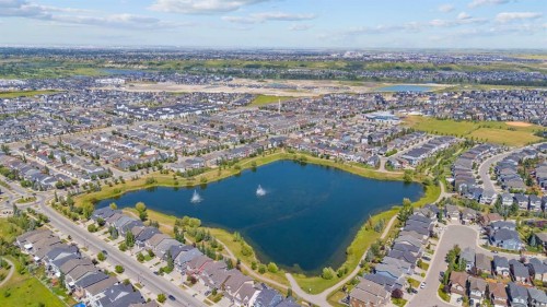 3417-215 Legacy Boulevard Se, Calgary, AB - Outdoor With Body Of Water With View