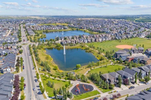 3417-215 Legacy Boulevard Se, Calgary, AB - Outdoor With Body Of Water With View