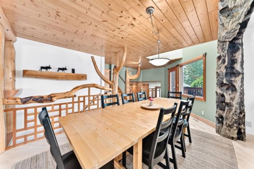 1009 15 Street, Canmore, AB - Indoor Photo Showing Dining Room