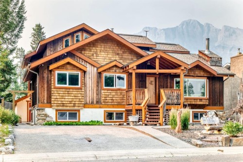 1009 15 Street, Canmore, AB - Outdoor With Facade