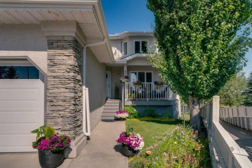 112 Hidden Vale Place Nw, Calgary, AB - Outdoor With Deck Patio Veranda
