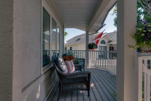 112 Hidden Vale Place Nw, Calgary, AB - Outdoor With Deck Patio Veranda With Exterior