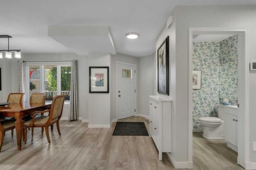 112 Hidden Vale Place Nw, Calgary, AB - Indoor Photo Showing Dining Room