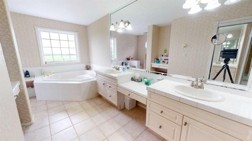 38323 Range Road 282, Rural Red Deer County, AB - Indoor Photo Showing Bathroom