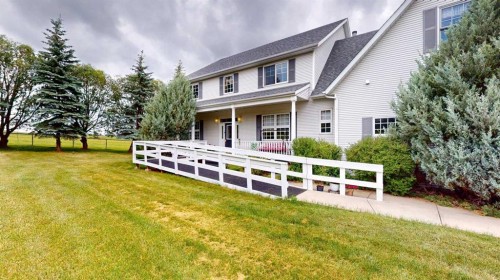 38323 Range Road 282, Rural Red Deer County, AB - Outdoor With Deck Patio Veranda