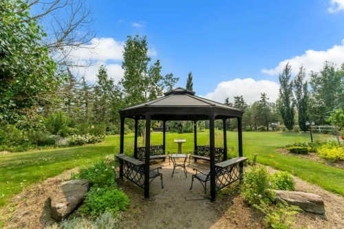 280140 Township Road 241A, Chestermere, AB - Outdoor With Deck Patio Veranda With Backyard