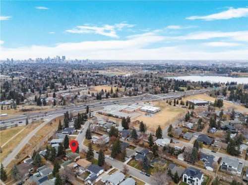 6407 Lombardy Crescent Sw, Calgary, AB - Outdoor With View