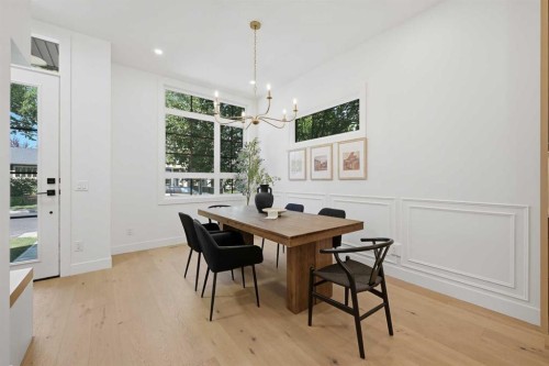 409 28 Avenue Nw, Calgary, AB - Indoor Photo Showing Dining Room