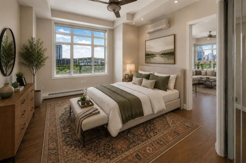 619-950 Centre Avenue Ne, Calgary, AB - Indoor Photo Showing Bedroom