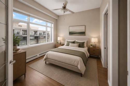 619-950 Centre Avenue Ne, Calgary, AB - Indoor Photo Showing Bedroom