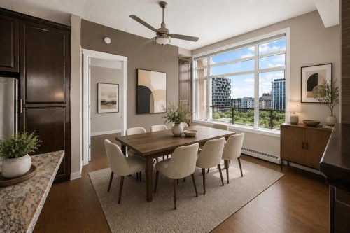 619-950 Centre Avenue Ne, Calgary, AB - Indoor Photo Showing Dining Room