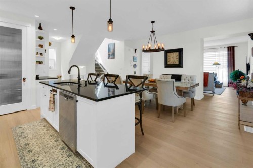 29 Sage Meadows Park Nw, Calgary, AB - Indoor Photo Showing Kitchen With Upgraded Kitchen
