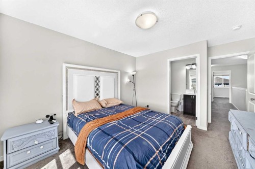 224 Corner Meadows Way, Calgary, AB - Indoor Photo Showing Bedroom