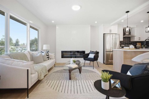 451 Arlington Drive Se, Calgary, AB - Indoor Photo Showing Living Room