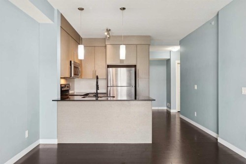 4313-5305 32 Avenue, Calgary, AB - Indoor Photo Showing Kitchen