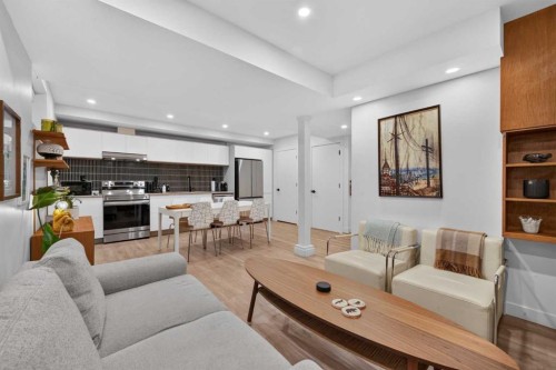 14 Rosetree Crescent Nw, Calgary, AB - Indoor Photo Showing Living Room