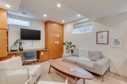 14 Rosetree Crescent Nw, Calgary, AB - Indoor Photo Showing Basement