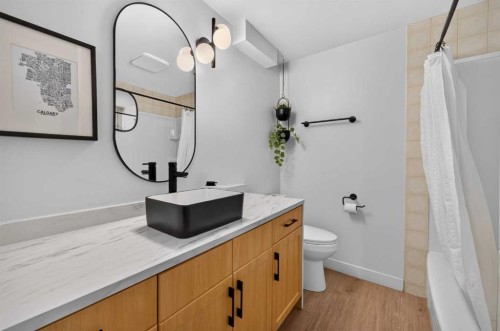 14 Rosetree Crescent Nw, Calgary, AB - Indoor Photo Showing Bathroom