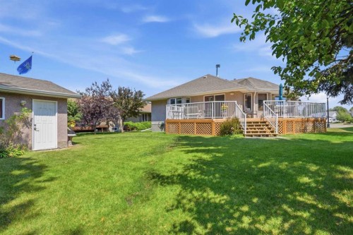 5618 63 Avenue, Olds, AB - Outdoor With Deck Patio Veranda