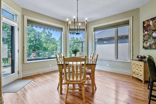 117 West Terrace Point, Cochrane, AB - Indoor Photo Showing Dining Room