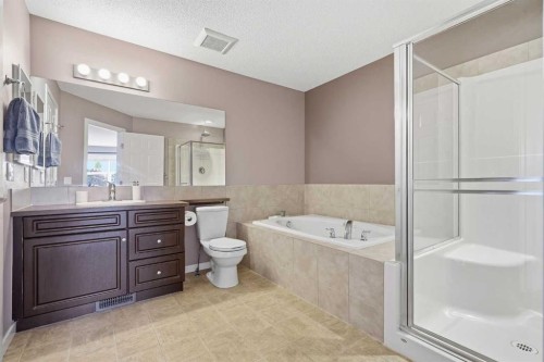 14 River Heights Crescent, Cochrane, AB - Indoor Photo Showing Bathroom