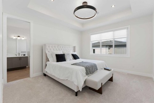 507 Waterford Rise, Chestermere, AB - Indoor Photo Showing Bedroom