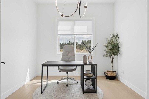 507 Waterford Rise, Chestermere, AB - Indoor Photo Showing Office