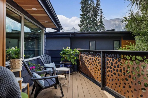 2002-3Rd Avenue, Canmore, AB - Outdoor With Deck Patio Veranda With Exterior