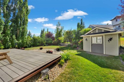 146 Springborough Point Sw, Calgary, AB - Outdoor With Deck Patio Veranda