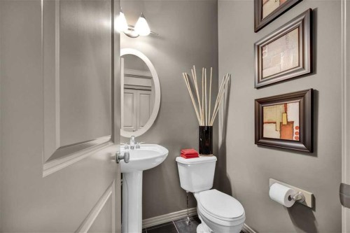 146 Springborough Point Sw, Calgary, AB - Indoor Photo Showing Bathroom