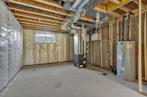28A Green Meadow Crescent, Strathmore, AB - Indoor Photo Showing Basement