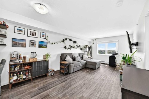1406-181 Skyview Ranch Manor Ne, Calgary, AB - Indoor Photo Showing Living Room