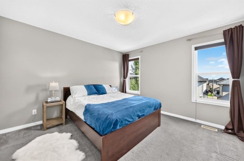 325 Kincora Glen Rise Nw, Calgary, AB - Indoor Photo Showing Bedroom