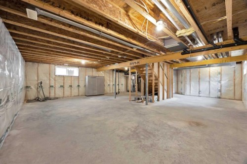 130 Panamount Road Nw, Calgary, AB - Indoor Photo Showing Basement