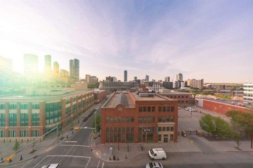 709-1122 3 Street Se, Calgary, AB - Outdoor With View