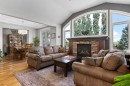 2170 High Country Rise Nw, High River, AB  - Indoor Photo Showing Living Room With Fireplace 