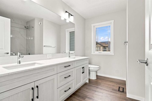 4041 Southwinds Way Sw, Airdrie, AB - Indoor Photo Showing Bathroom